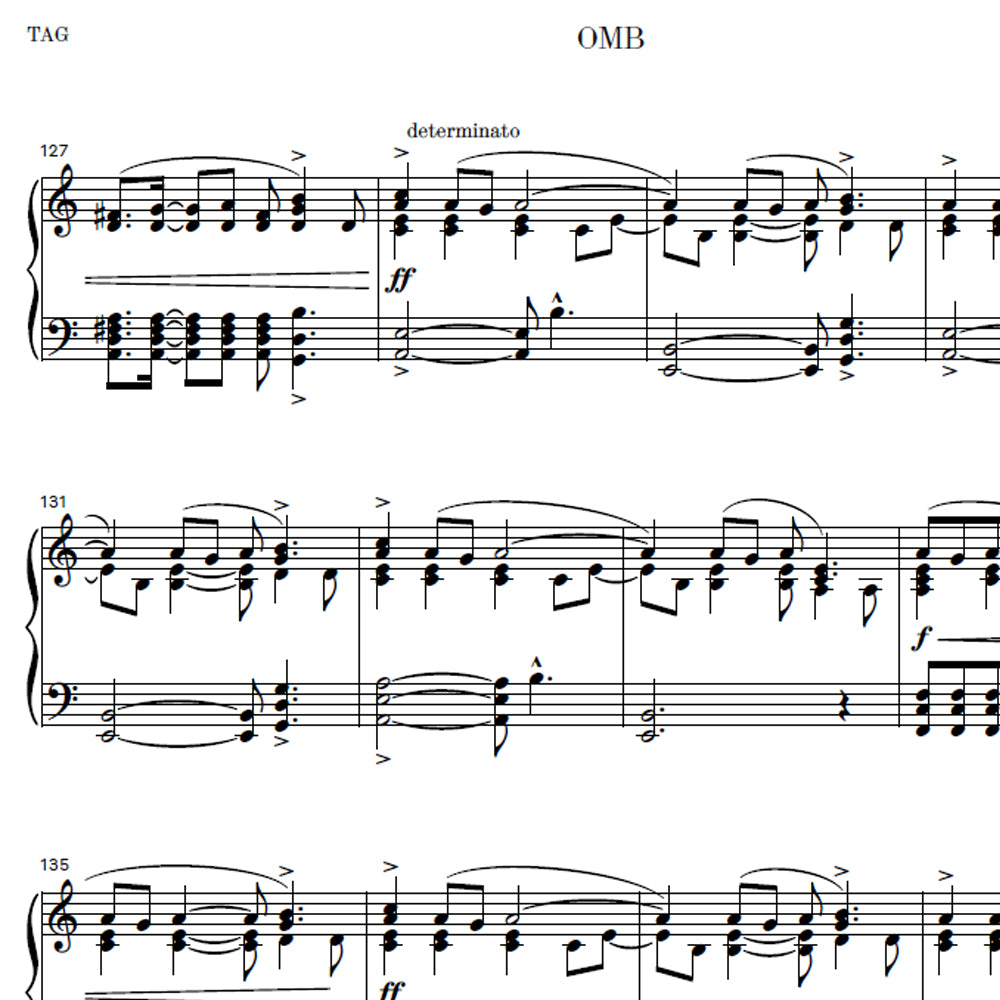 OMB (Noten PDF Download)