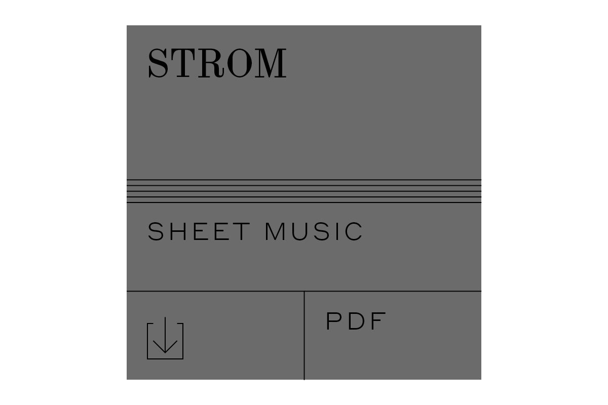 STROM (Sheet Music PDF Download)