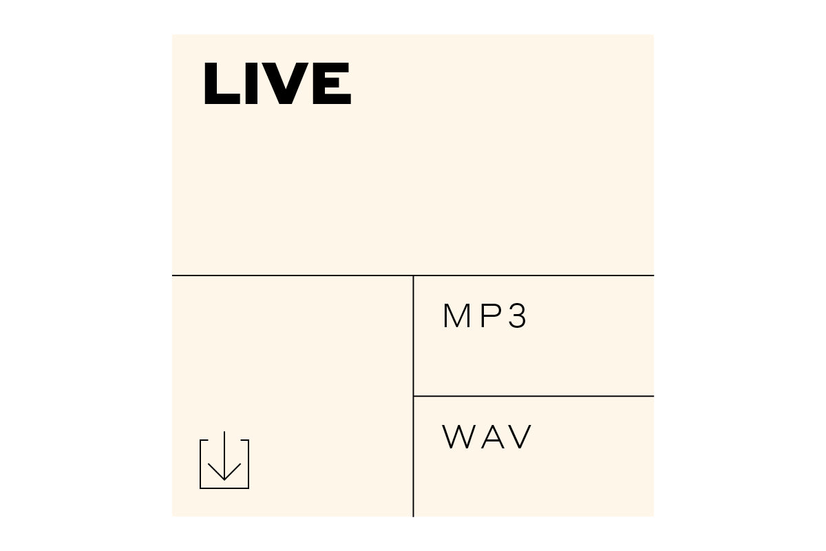 LIVE (Digital Download MP3/WAV)