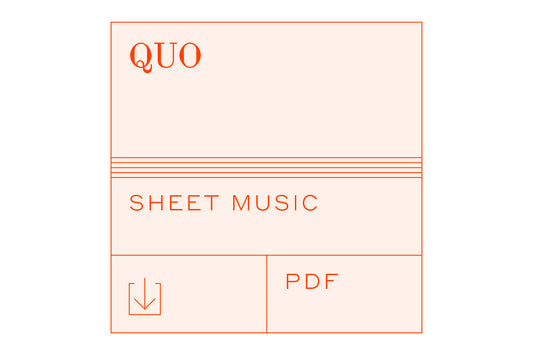 QUO (Sheet Music PDF Download)