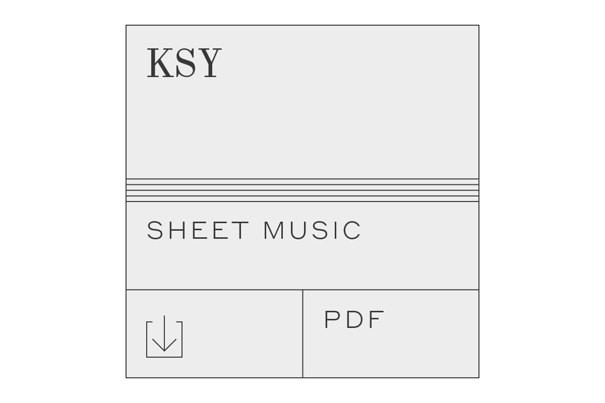 KSY (Sheet Music PDF Download)