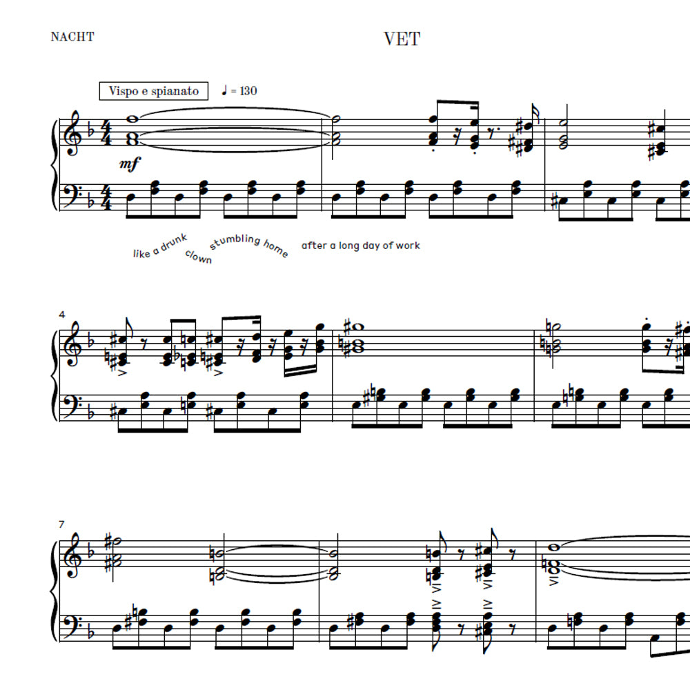 VET (Noten PDF Download)