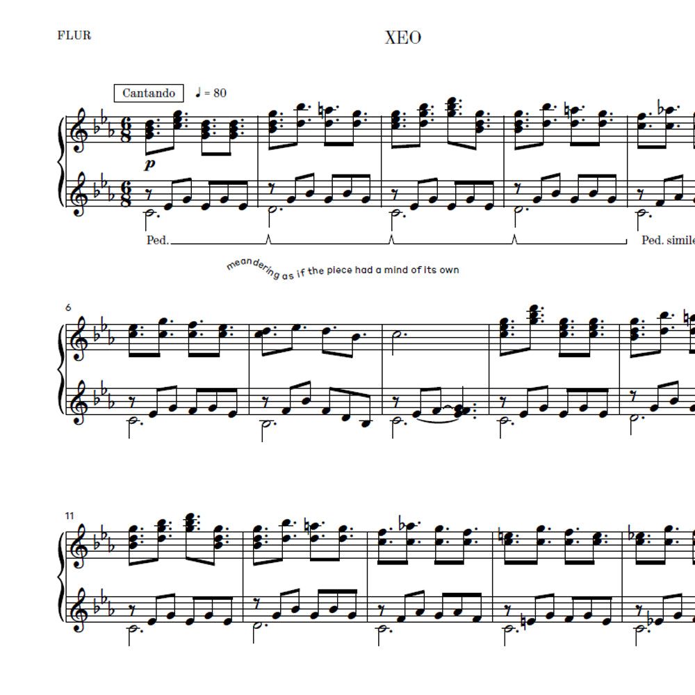 XEO (Noten PDF Download)